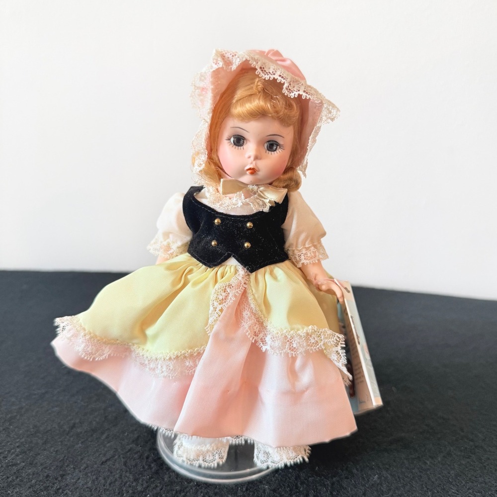 Madame‎ Alexander Little Women B Peeper 8″ Doll Hard Plastic Stand Tag Booklet